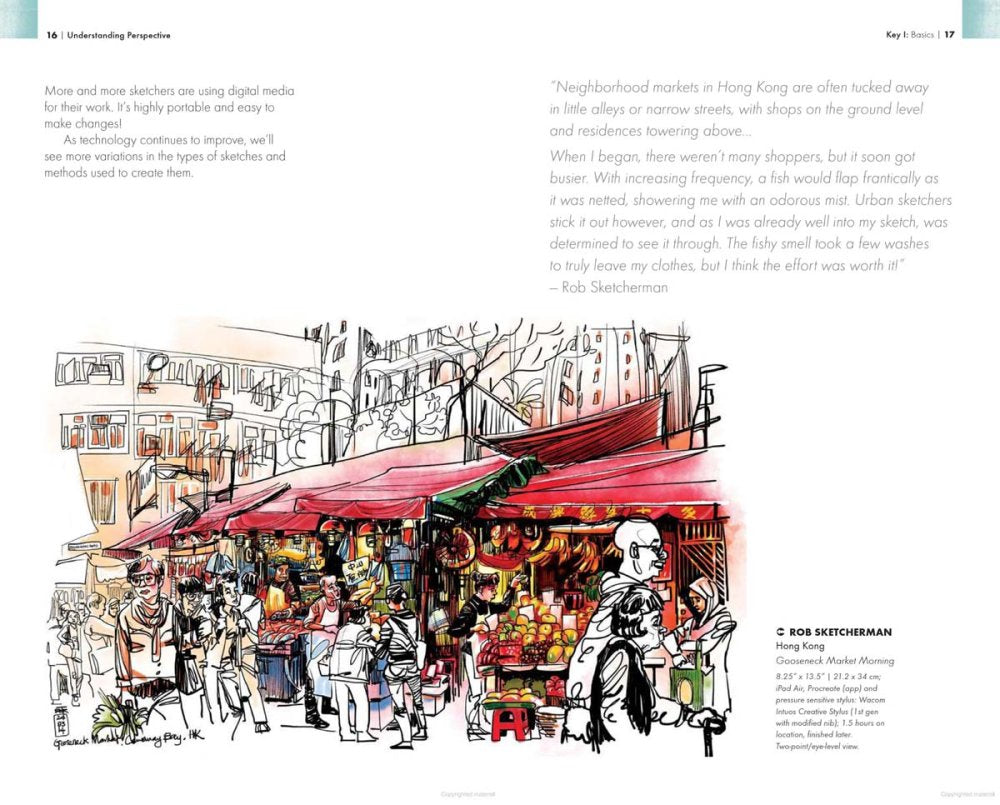 Urban Sketching Handbook: Understanding Perspective Book