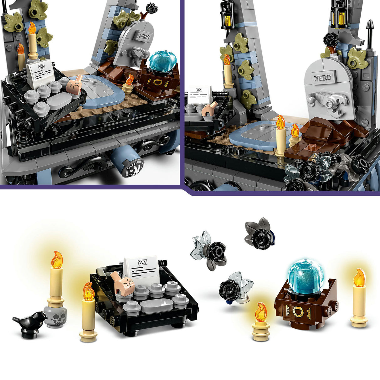 Lego Wednesday Addams Figure