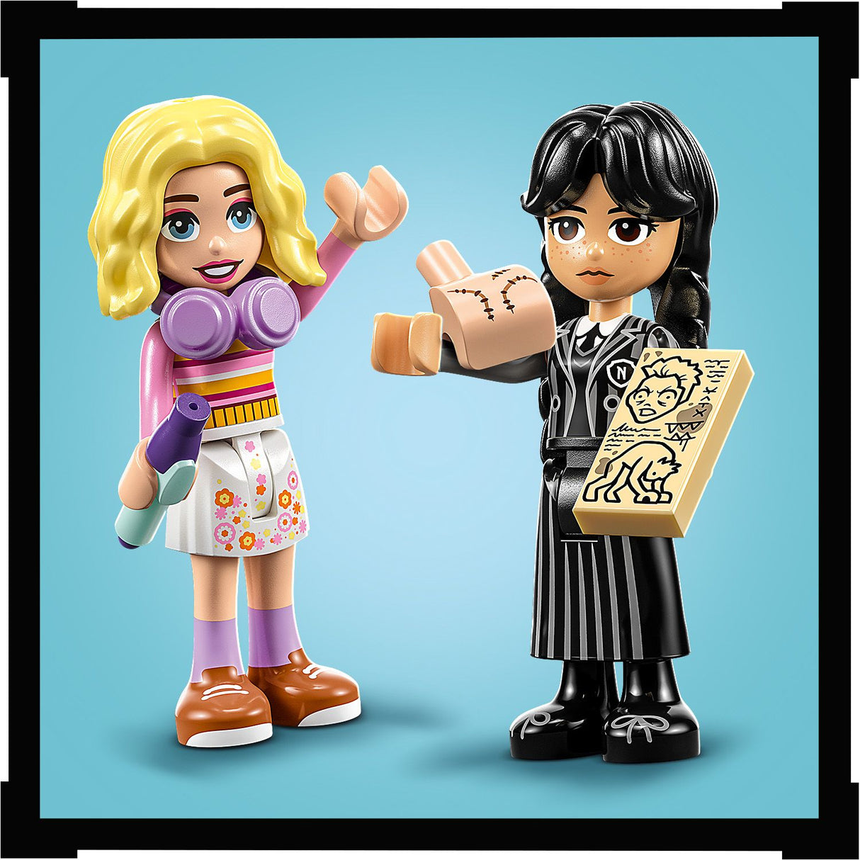 Lego Wednesday & Enid's Dorm Room