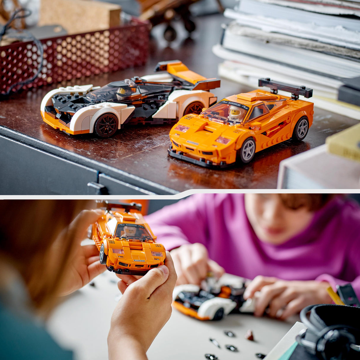 Lego McLaren Solus GT and McLaren F1 LM