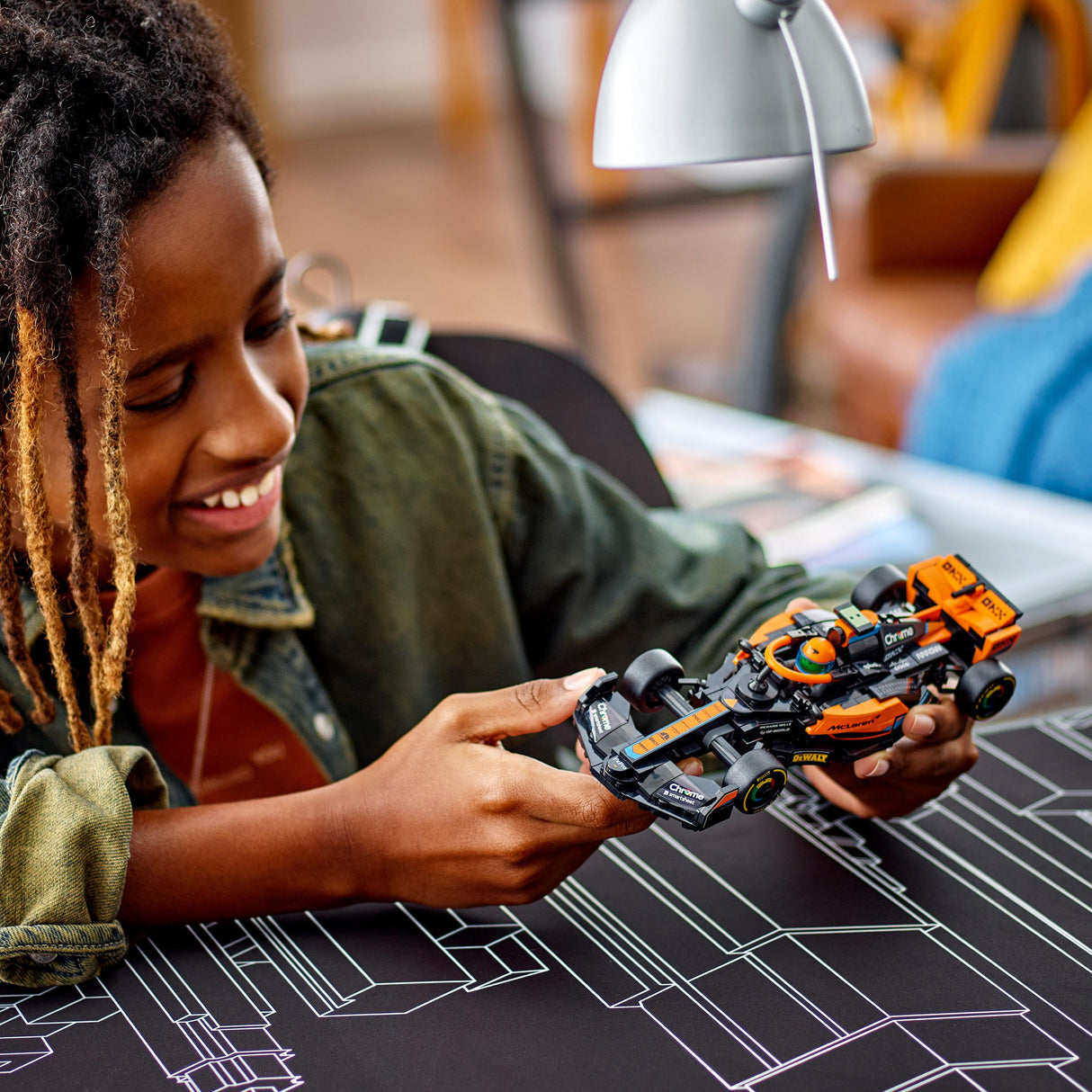 Lego Speed Champions 2023 McLaren Formula 1 Race Car