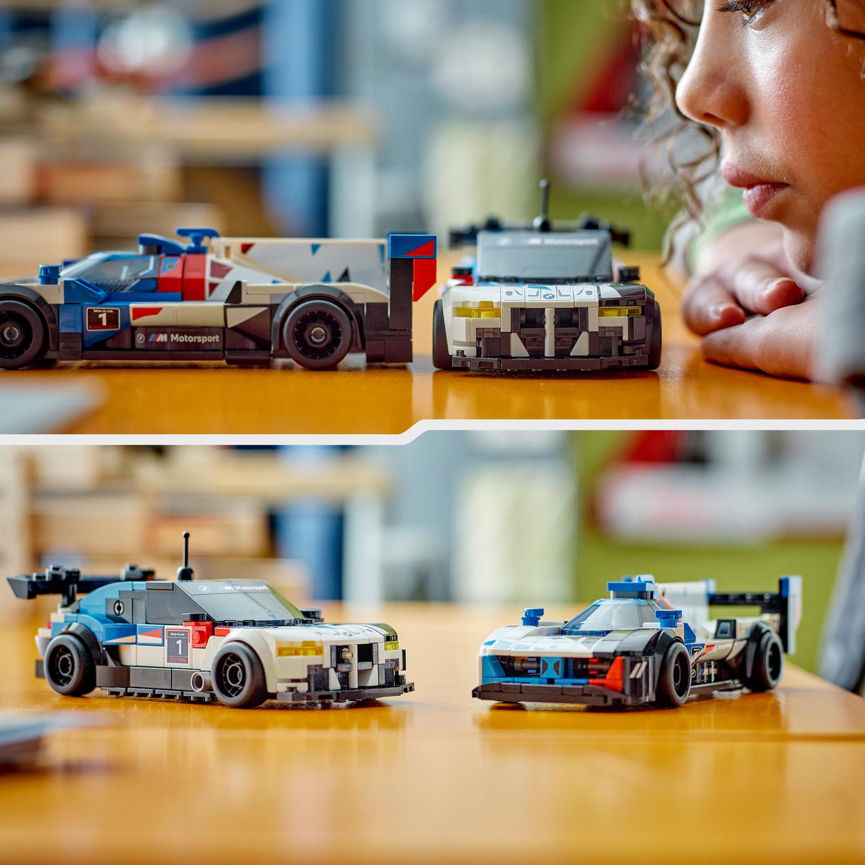 Lego Speed Champions BMW M4 GT3 & BMW M Hybrid V8 Race Car