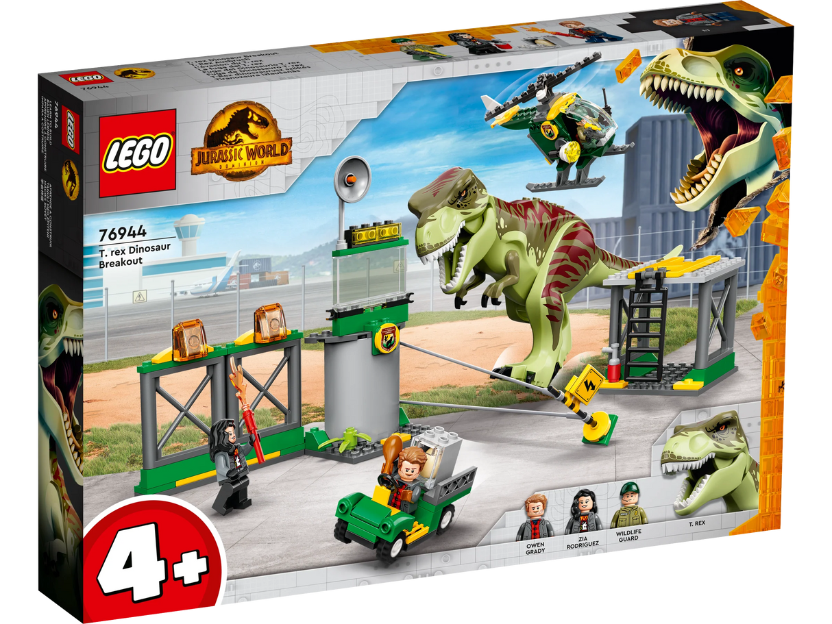Lego Jurassic World T.Rex Dinosaur Breakout Set