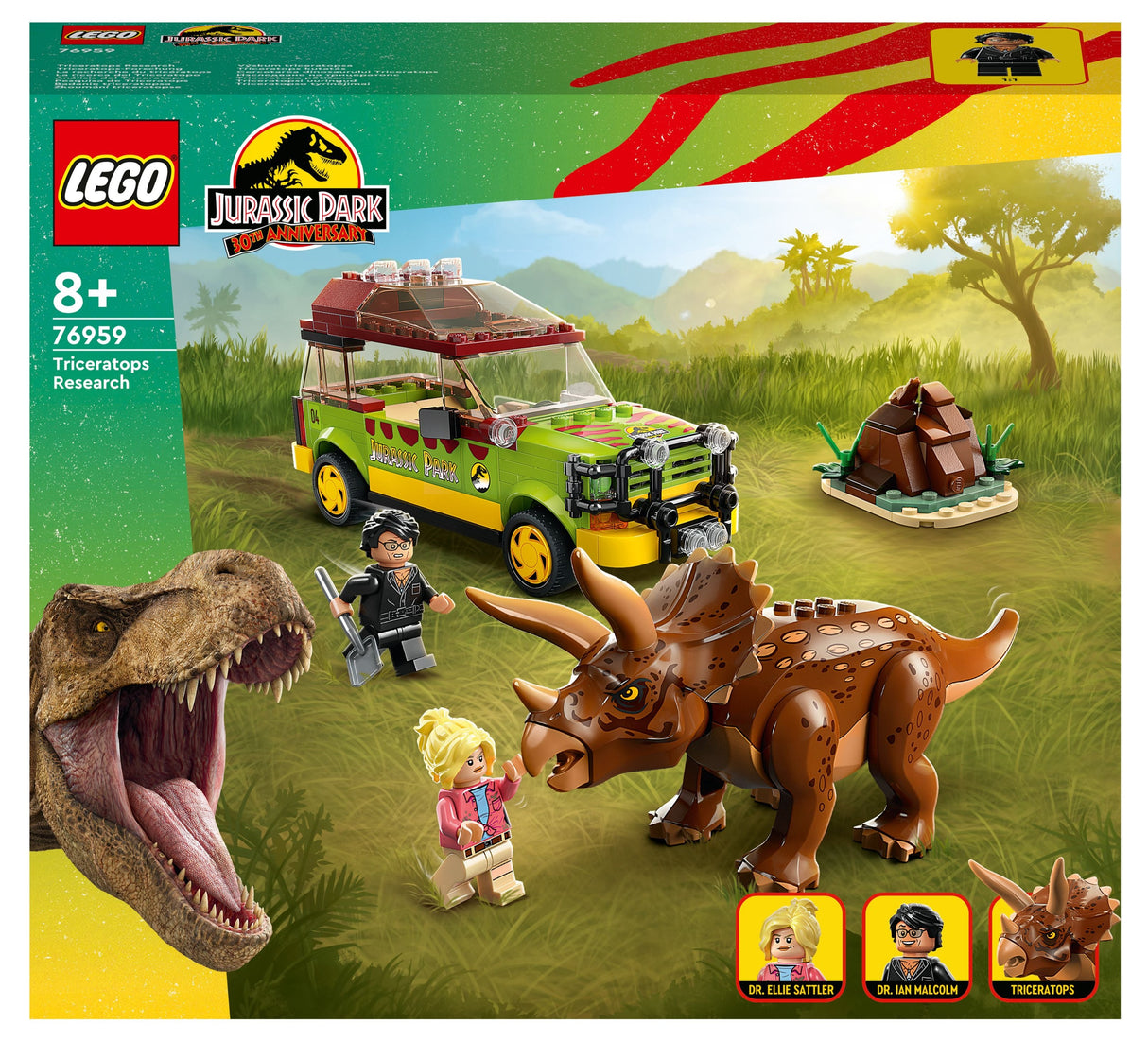 Lego Jurassic Park Triceratops Research