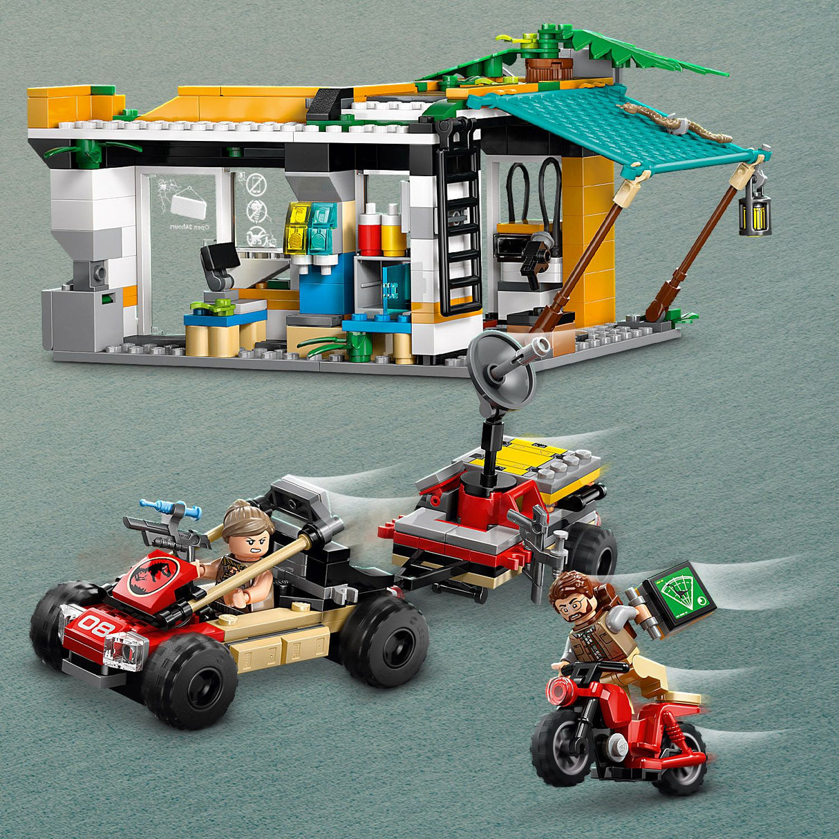 Lego Jurassic World - Raptor & Titanosaurus Tracking Mission