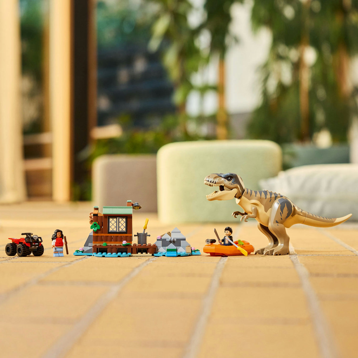 Lego Jurassic World Rebirth - T. Rex River Escape