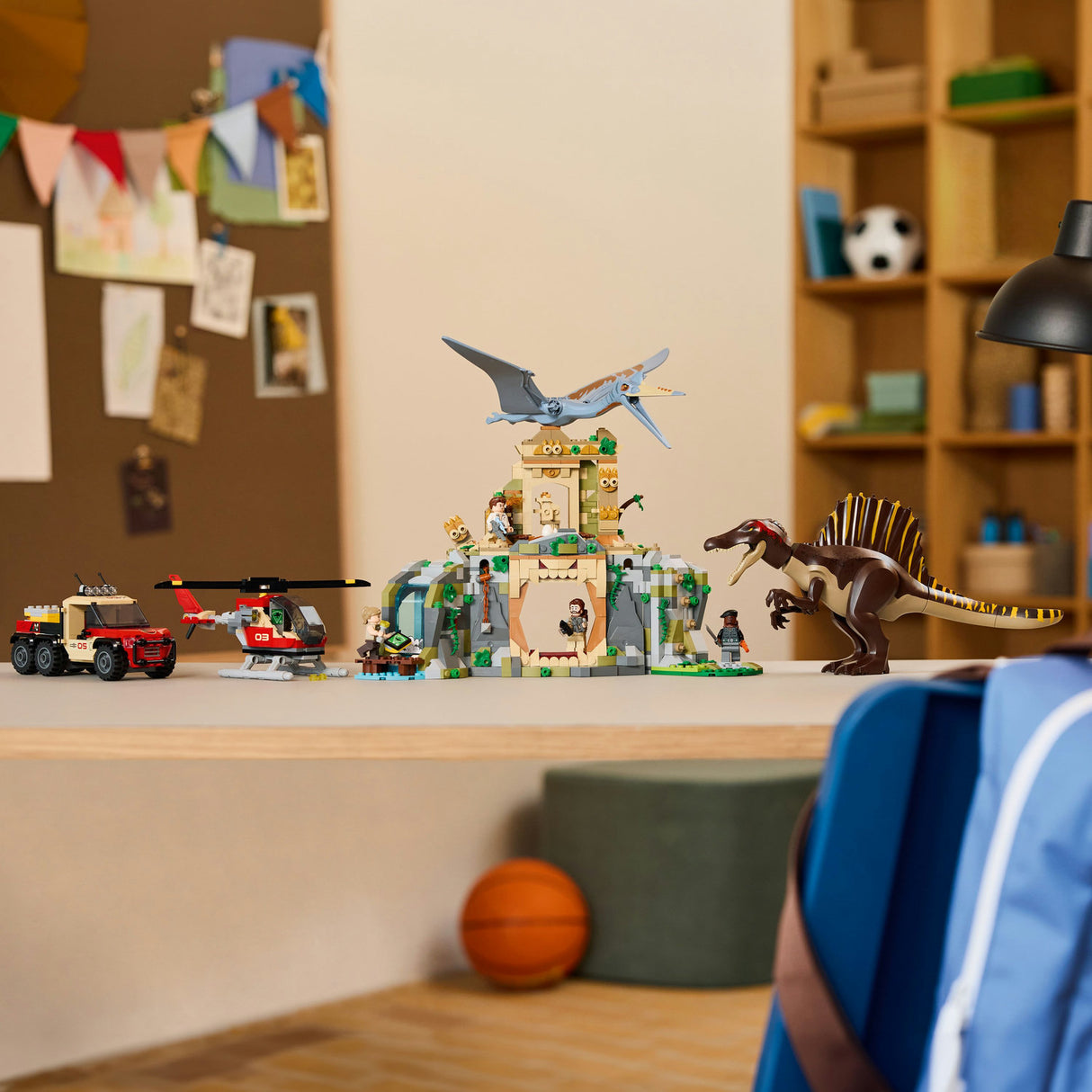 Lego Jurassic World - Spinosaurus & Quetzalcoatlus Air Mission