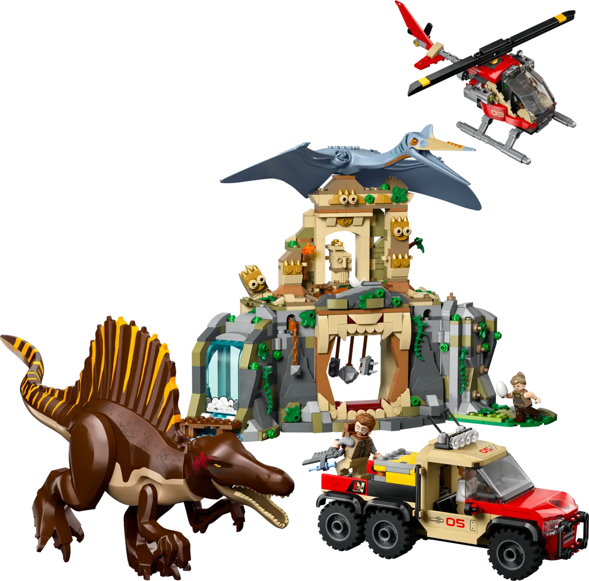 Lego Jurassic World - Spinosaurus & Quetzalcoatlus Air Mission