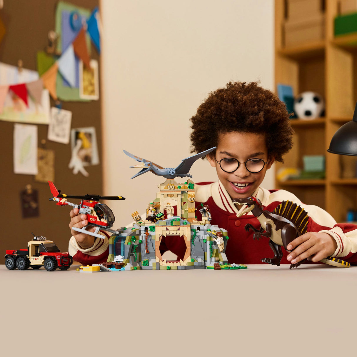 Lego Jurassic World - Spinosaurus & Quetzalcoatlus Air Mission