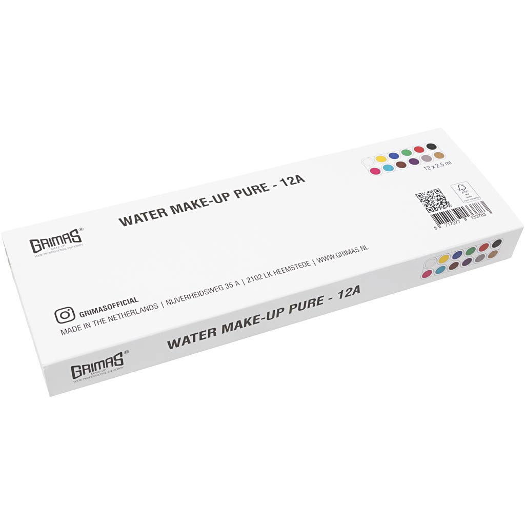 Water-based Face Paint Palette