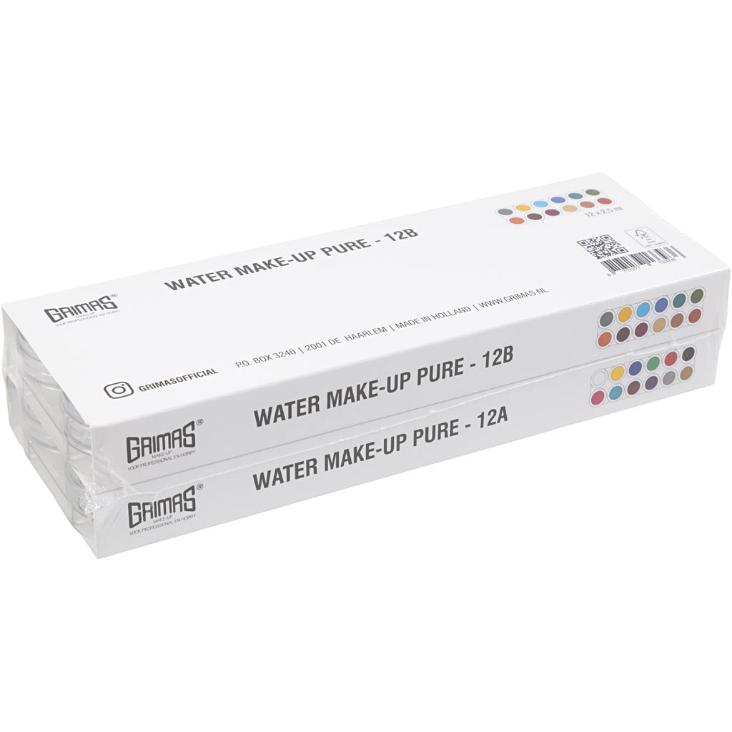 Water-based Face Paint Palette