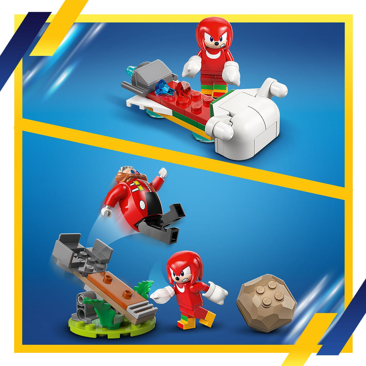 Lego Sonic the Hedgehog - Knuckles vs. Dr. Eggman Egg Crusher Mech