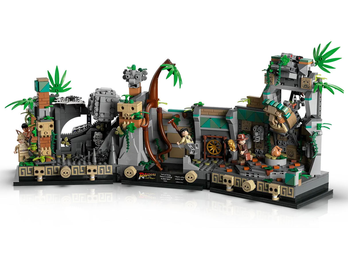 Lego Temple Of The Golden Idol