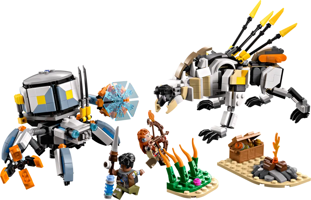 Lego Horizon Adventures - Aloy & Varl vs. Shell-Walker & Sawtooth