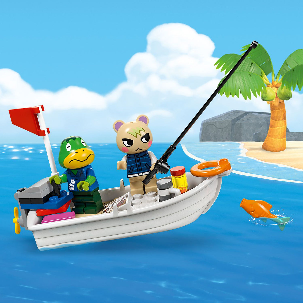 Lego Animal Crossing Kappn's Island Boat Tour