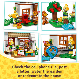 Lego Animal Crossing Isabelle's House Visit
