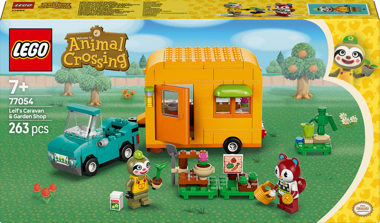 Lego Animal Crossing - Leif's Caravan & Garden Shop