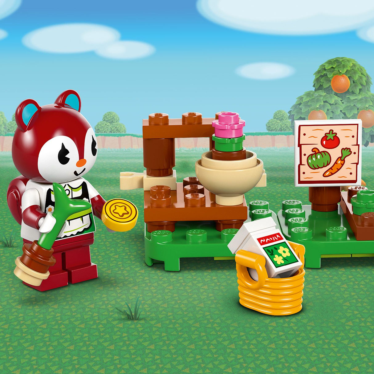 Lego Animal Crossing - Leif's Caravan & Garden Shop