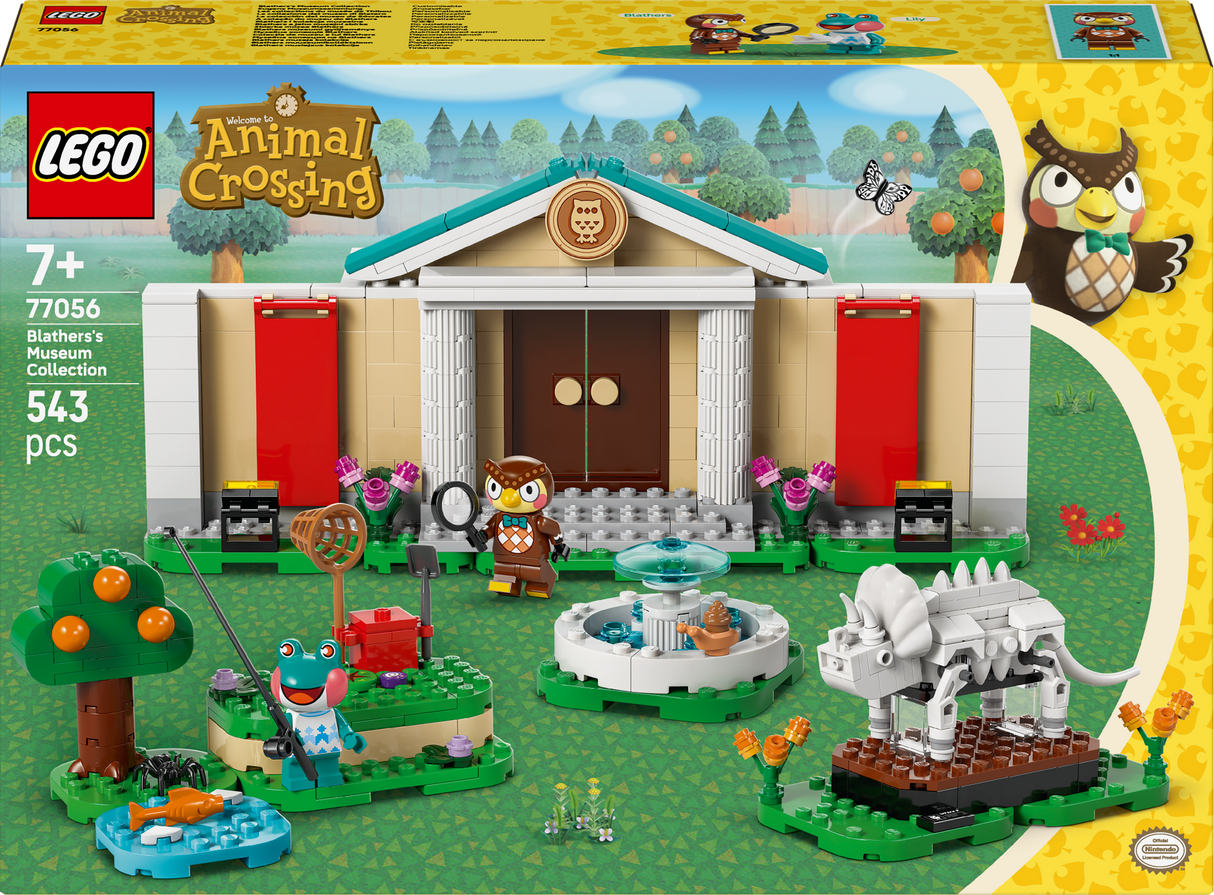 Lego Animal Crossing - Blathers Museum Collection