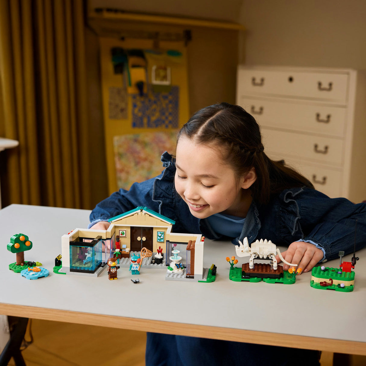 Lego Animal Crossing - Blathers Museum Collection