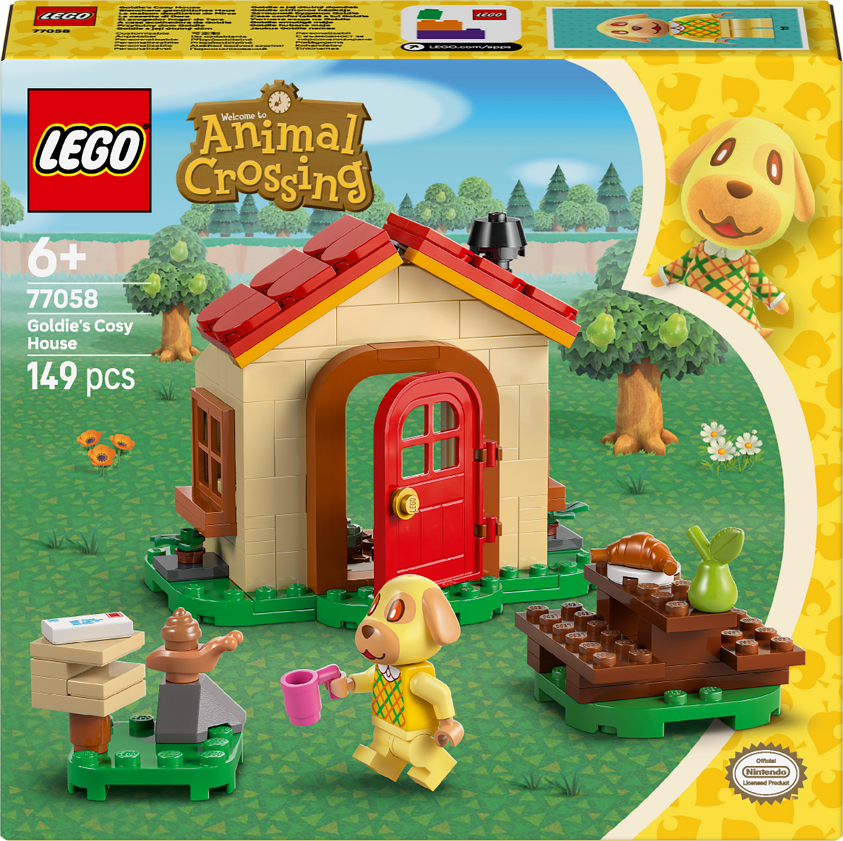 Lego Animal Crossing - Goldie's Cosy House