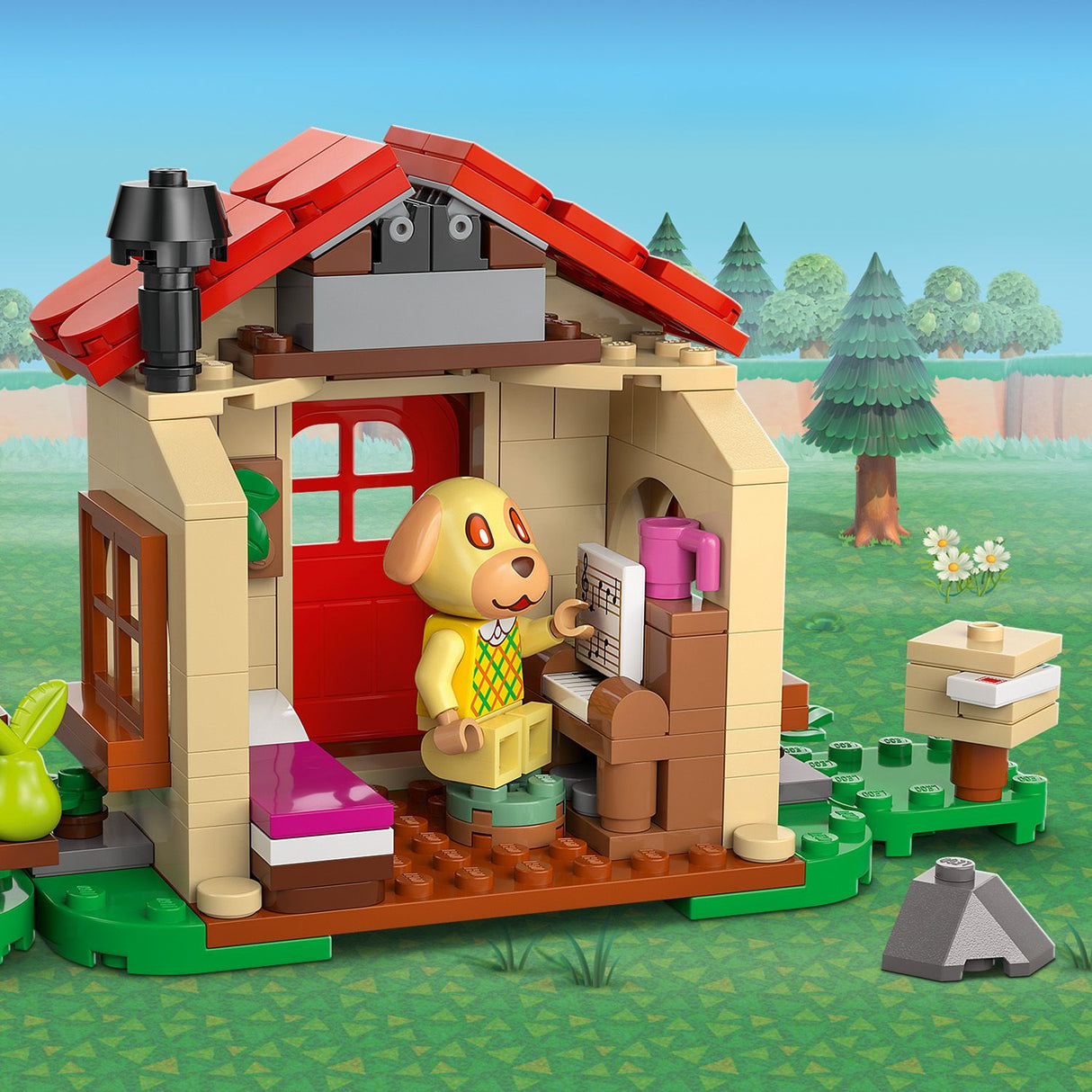 Lego Animal Crossing - Goldie's Cosy House