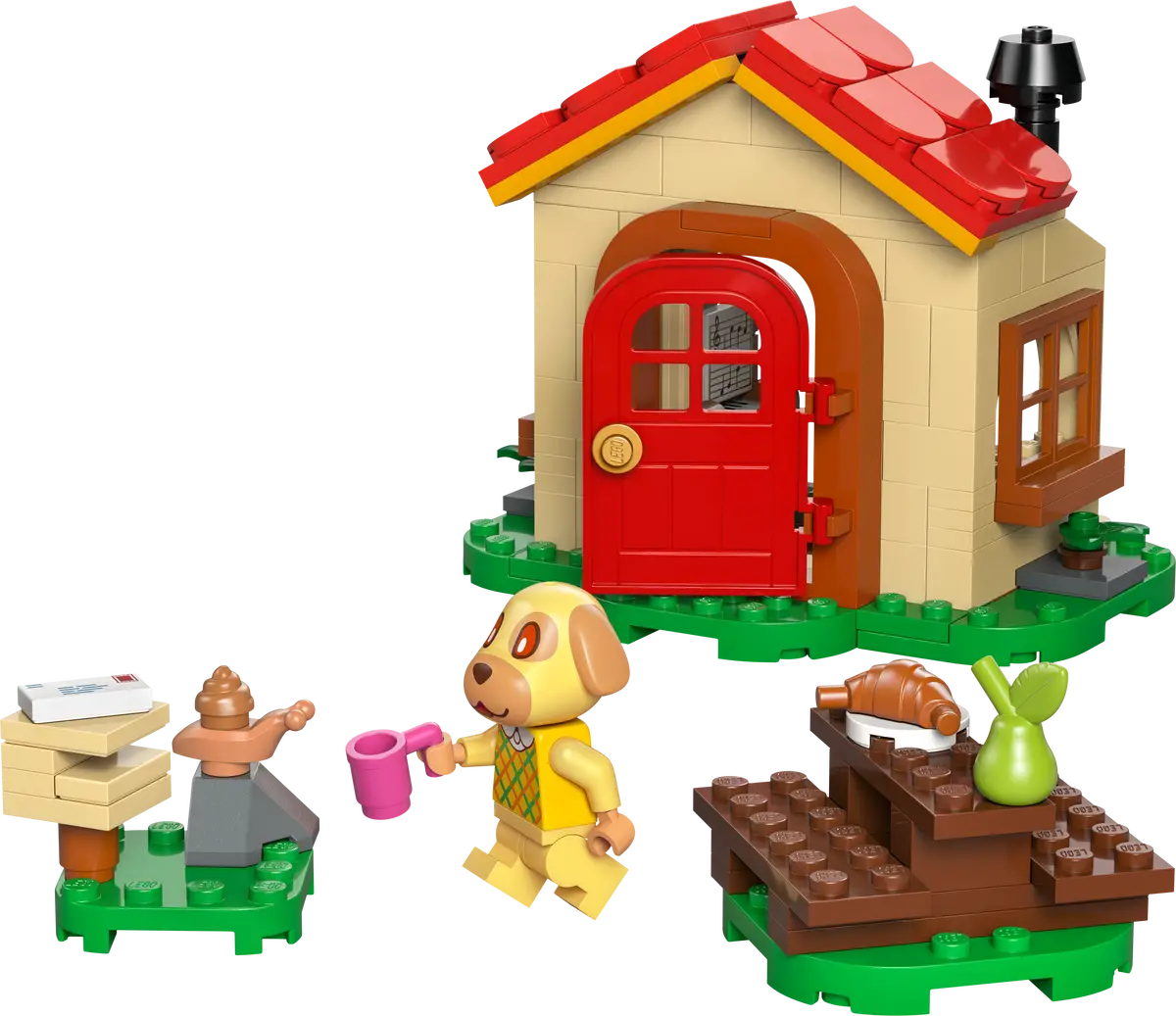 Lego Animal Crossing - Goldie's Cosy House