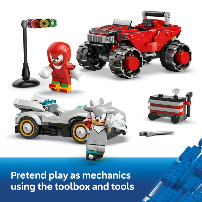 LEGO Sonic - Silver's Car vs. Knuckles' Monster Truck