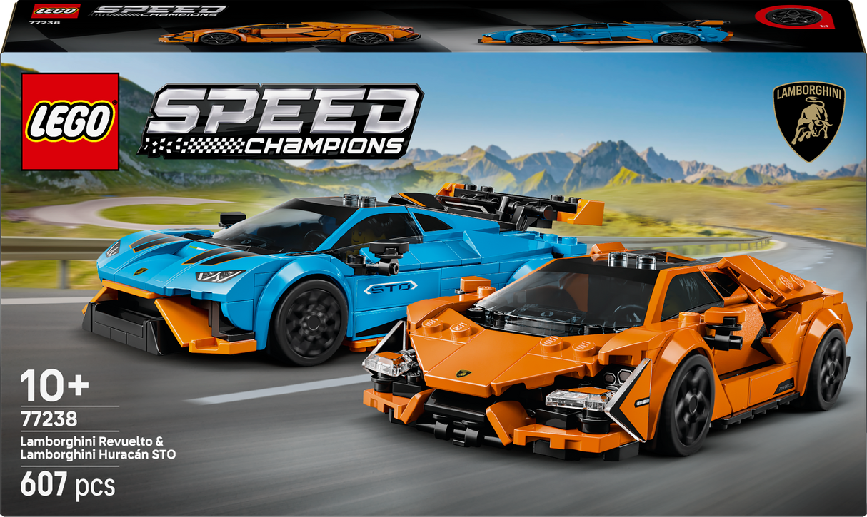 Lego Speed Champions - Lamborghini Revuelto & Huracán STO