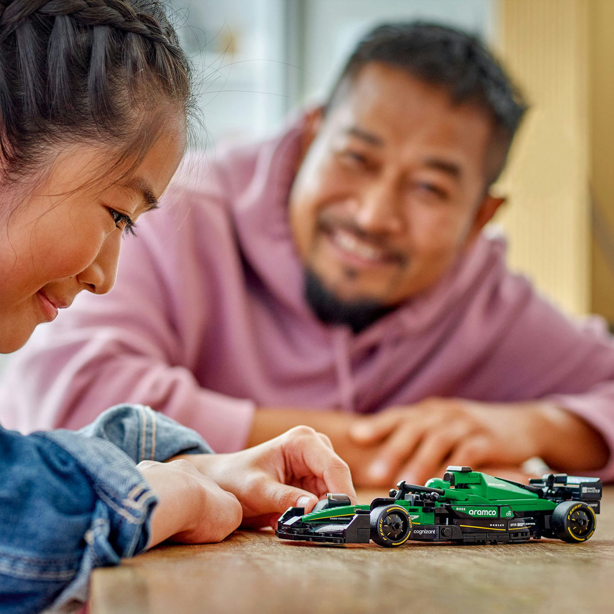 Lego Aston Martin Aramco F1® AMR24 Race Car