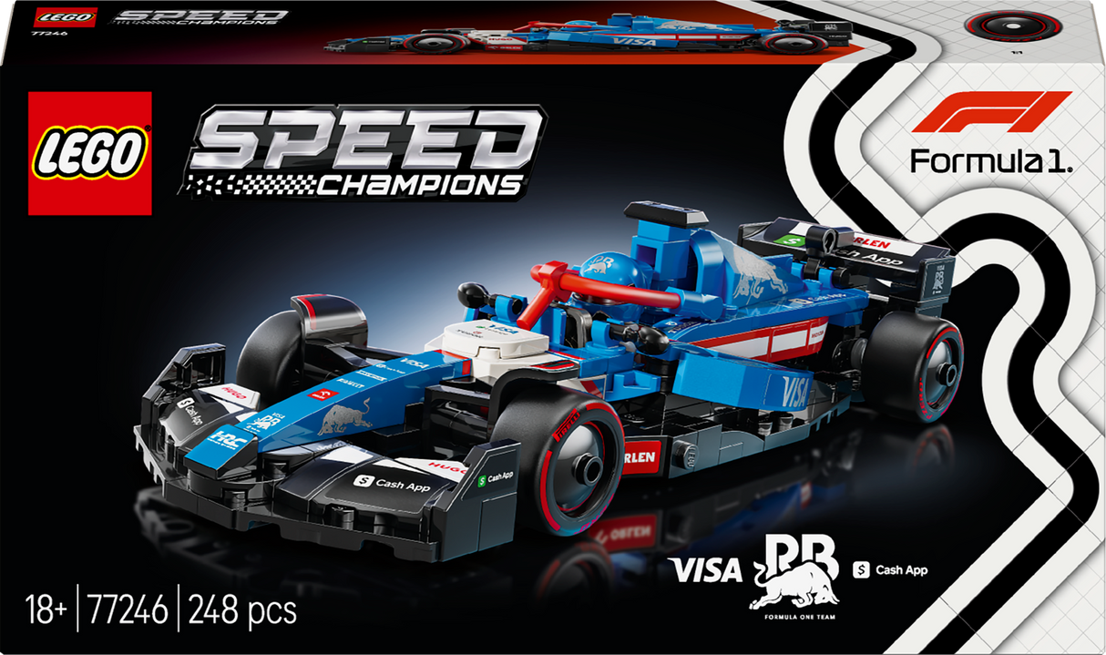 Lego Visa Cash App RB VCARB 01 F1® Race Car