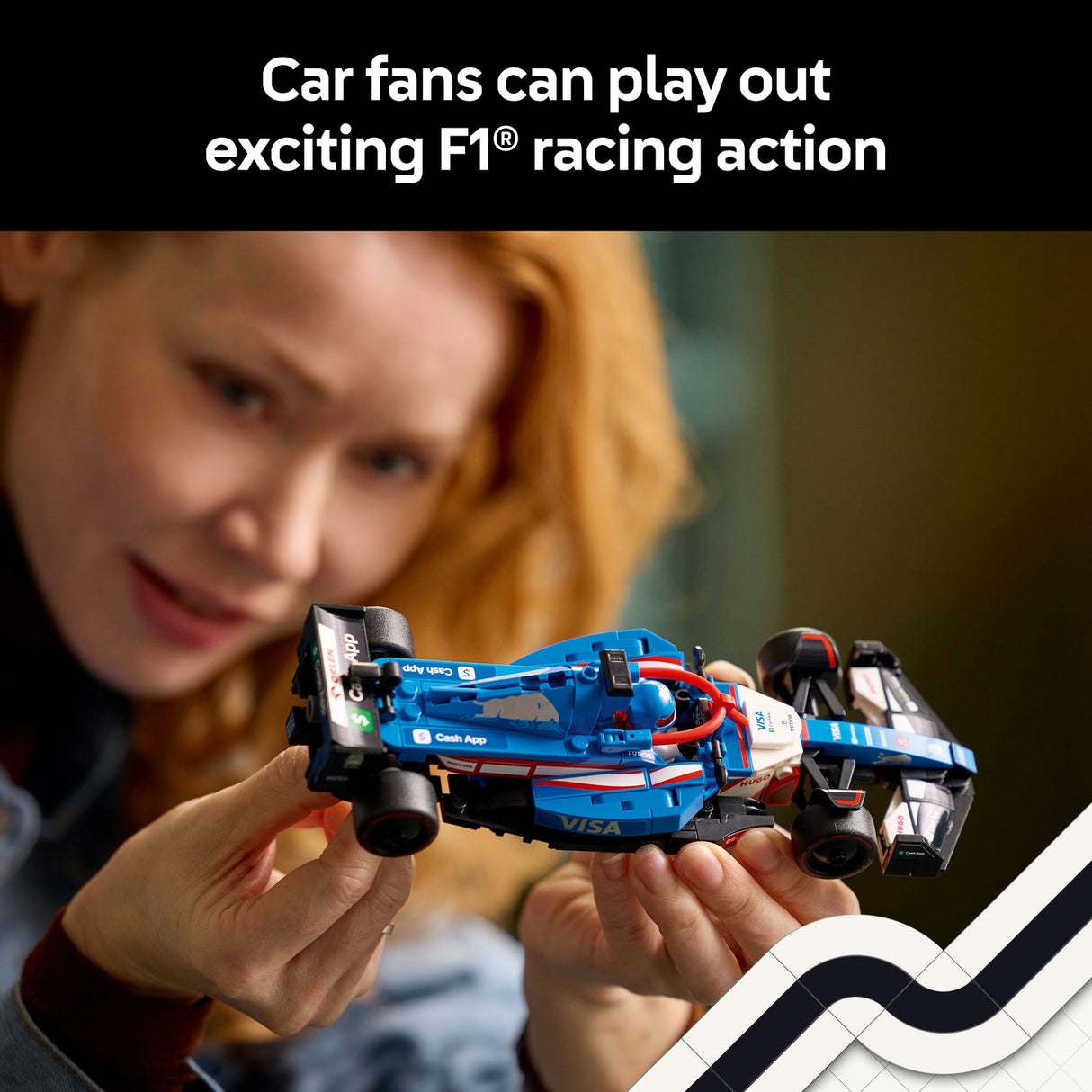 Lego Visa Cash App RB VCARB 01 F1® Race Car
