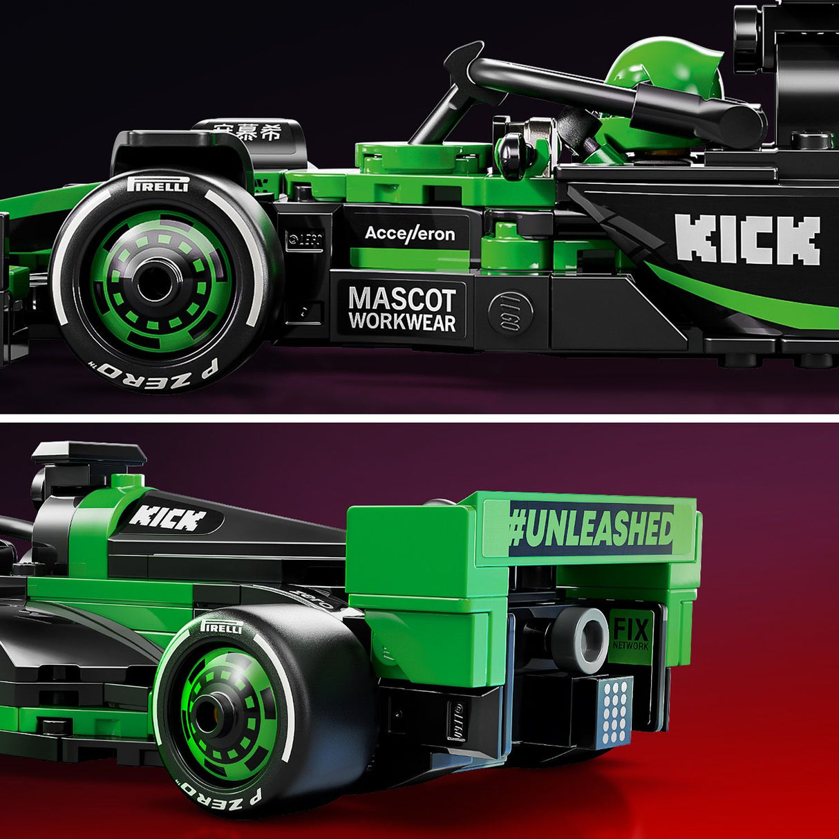 Lego Speed Champions - KICK Sauber F1® Team C44 Race Car