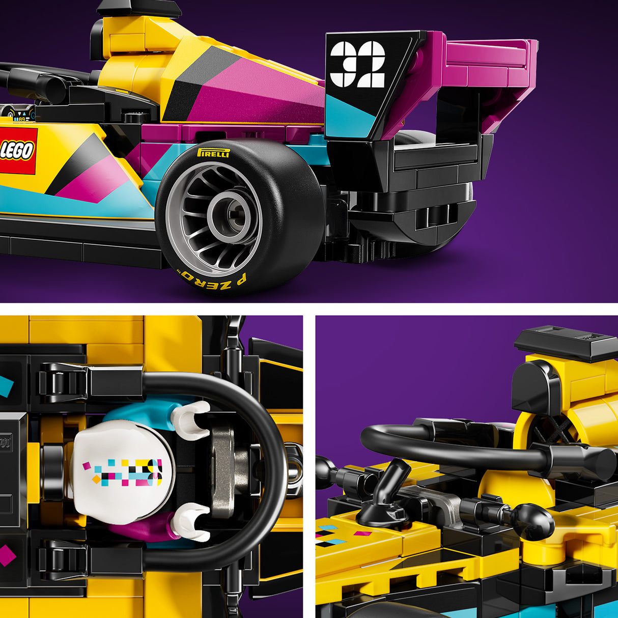 LEGO Speed Champions - F1 ACADEMY LEGO Race Car