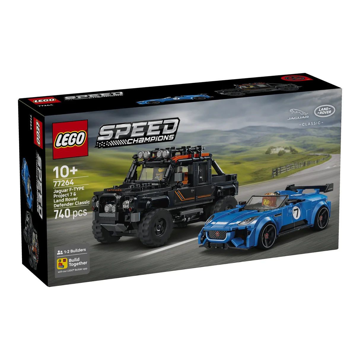 LEGO Speed Champions - Jaguar Project 7 & Land Rover Defender