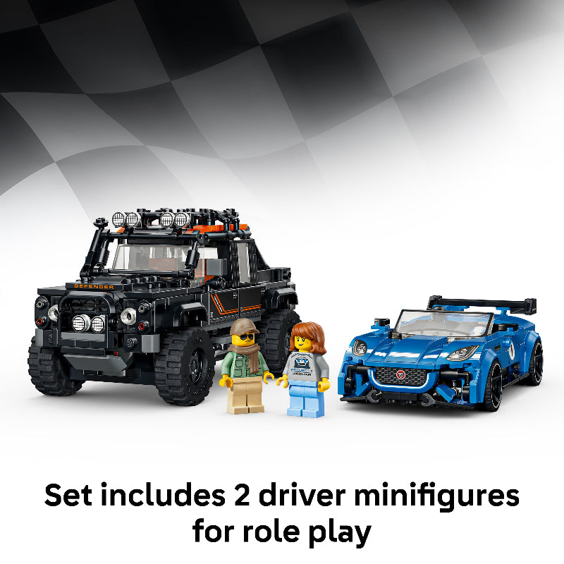LEGO Speed Champions - Jaguar Project 7 & Land Rover Defender