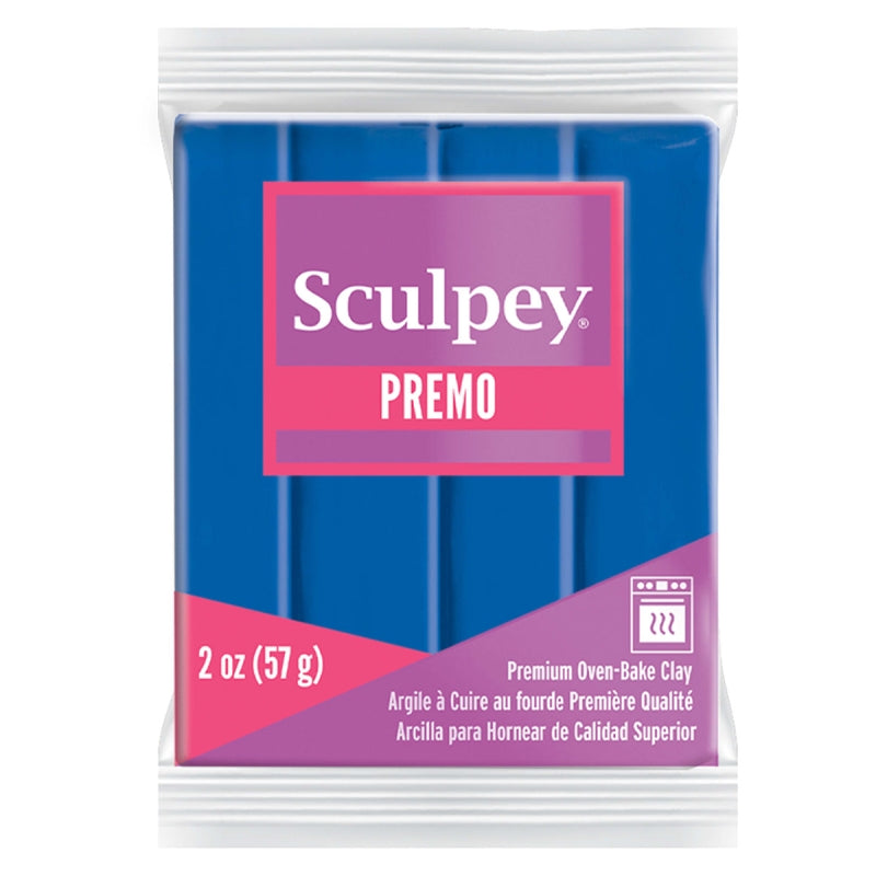 Sculpey Premo Clay 2oz Cobalt Blue Hue