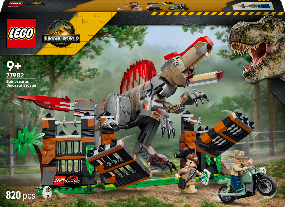 LEGO Jurassic World - Spinosaurus Dinosaur Escape