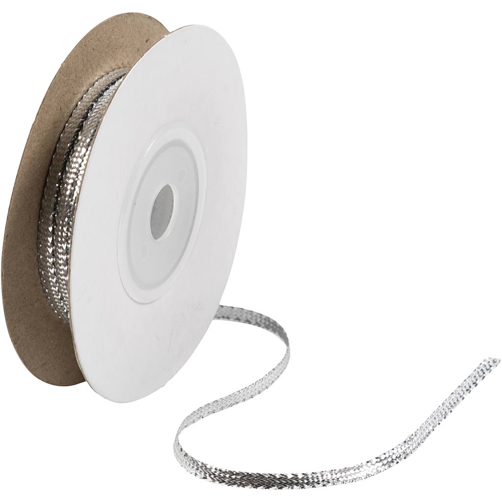 W: 3.5mm Silver 20m (1 Roll)