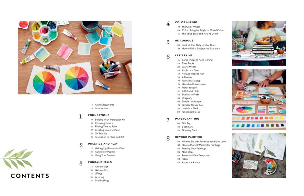 Watercolour Made Simple Book by Nicki Traikos