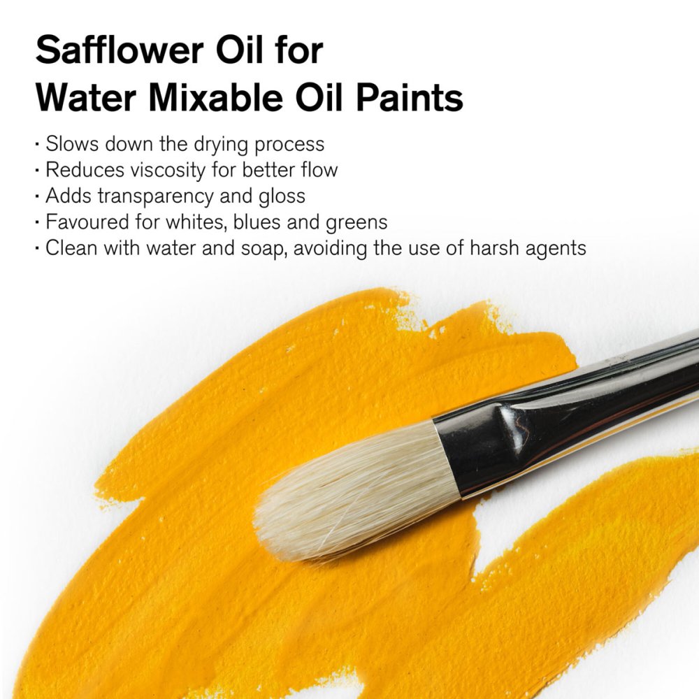 Winsor & Newton Water Mixable Safflower Oil 75ml