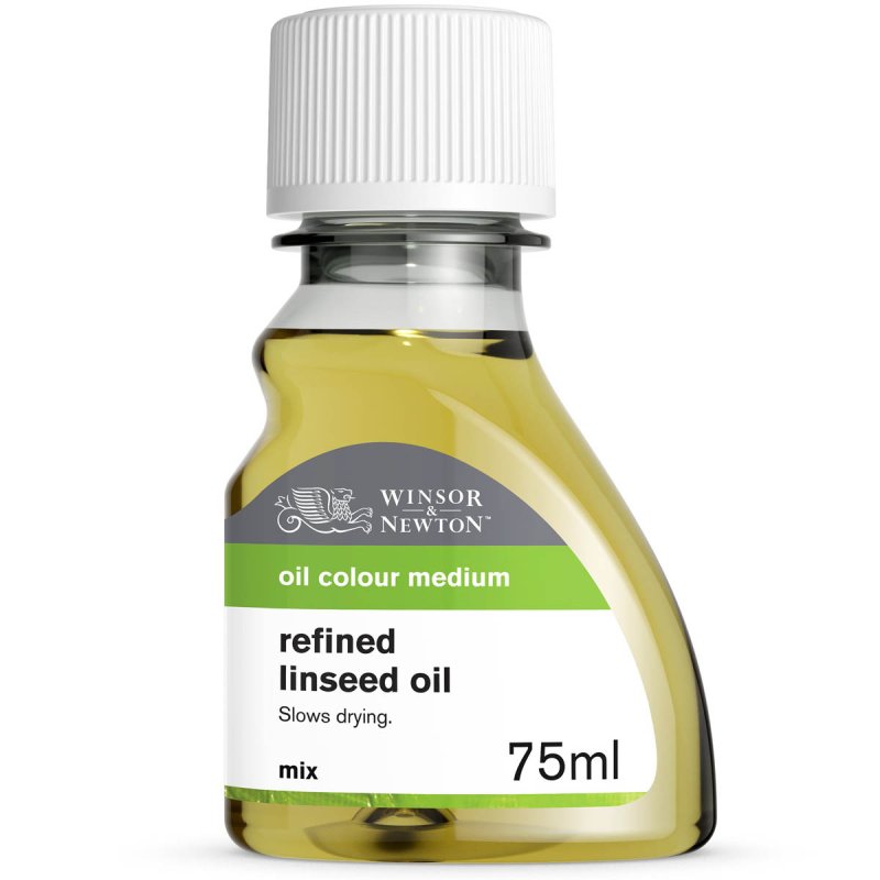 Winsor & Newton Refined Linseed Oil 75ml