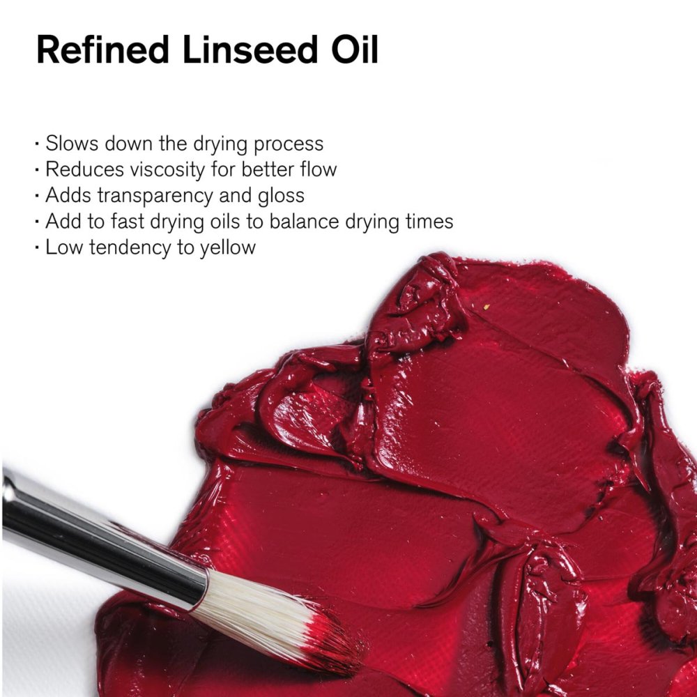 Winsor & Newton Refined Linseed Oil 250ml