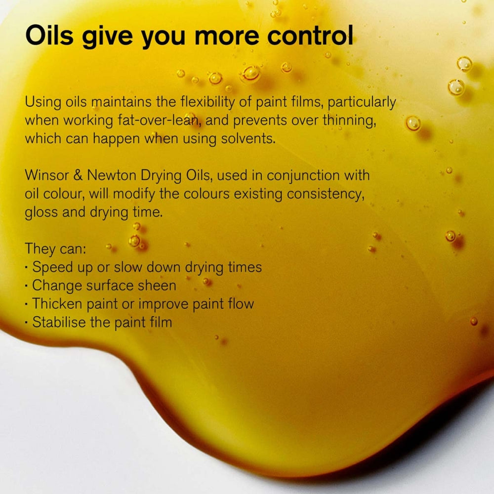 Winsor & Newton Refined Linseed Oil 1 Litre