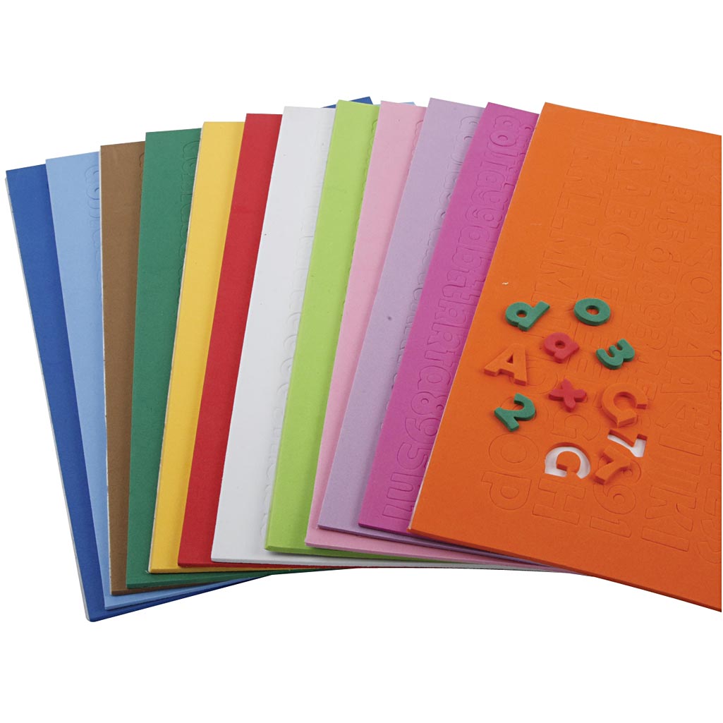 EVA Foam Letters & Numbers