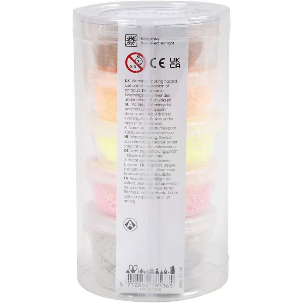 Stone Foam Clay Mix 100g - Red/Orange Harmony