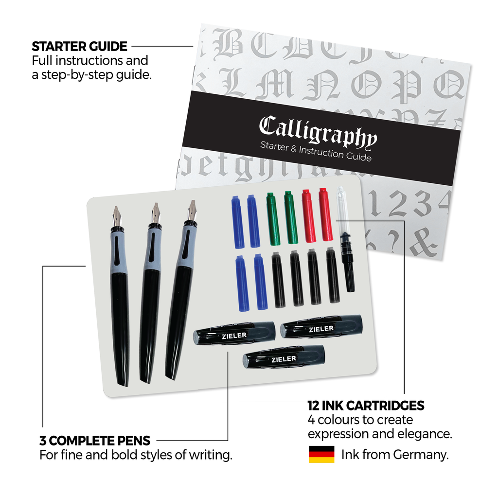 Zieler Complete Calligraphy Set (17 Piece Set)