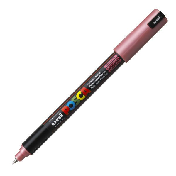 uni Posca Marker PC-1MR Ultra Fine Paint Marker Metallic Red