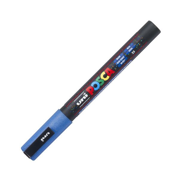uni Posca Marker PC-3M Fine Bullet Tip Paint Marker Sparkling Blue
