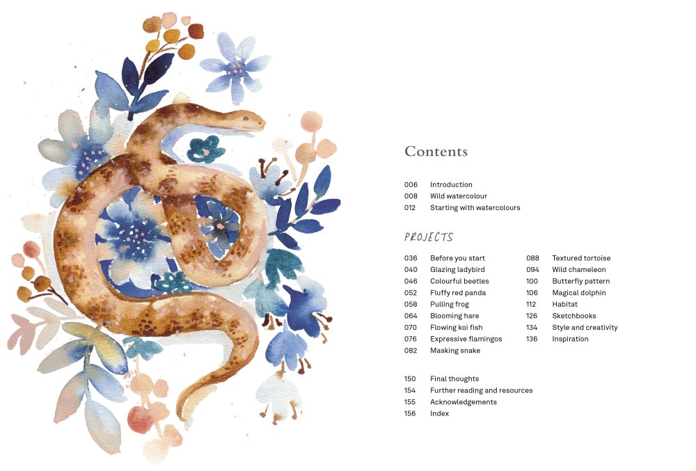 Wild Watercolour Book